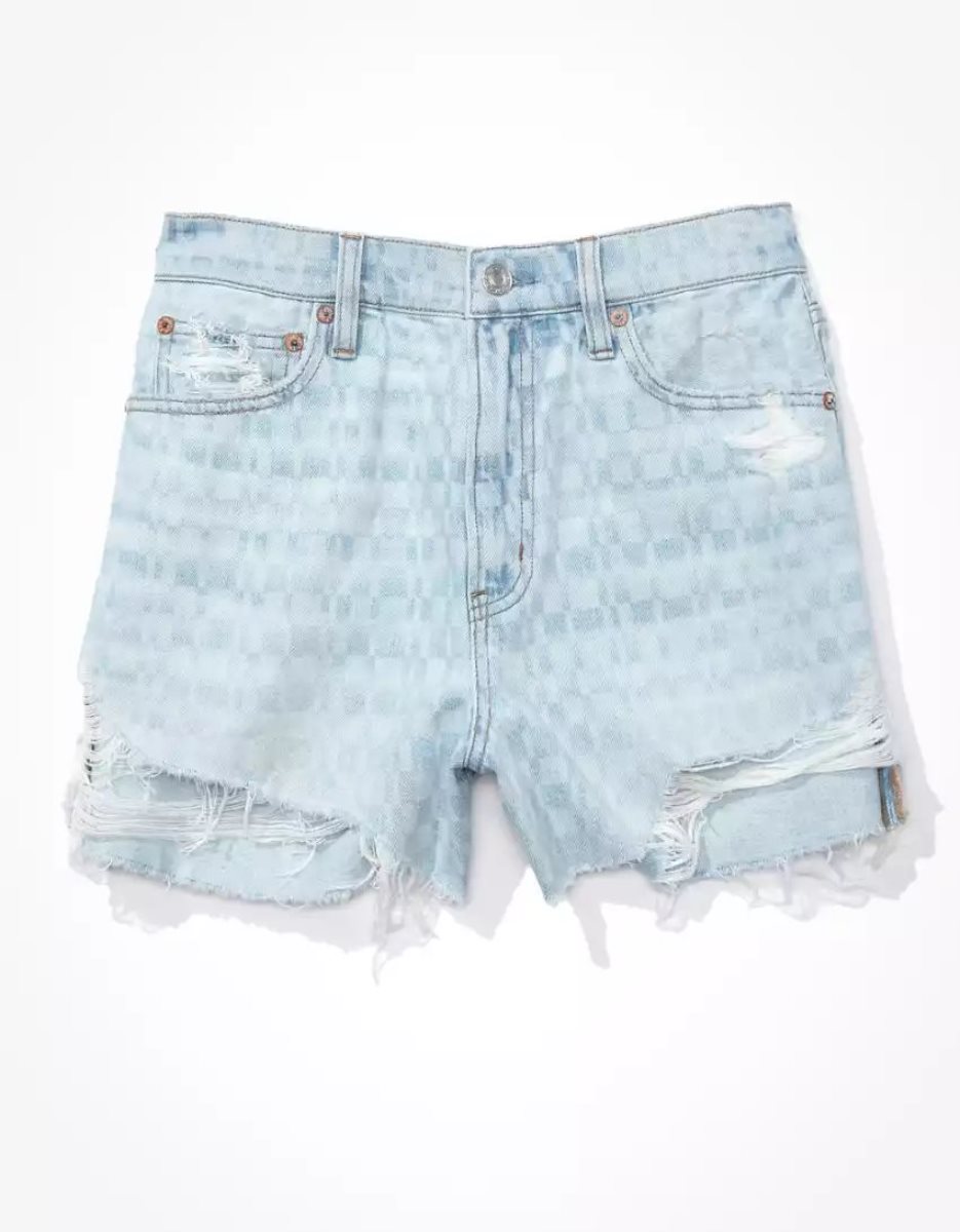 Shorts American Eagle AE Denim Highest Taille '90s Boyfriend Indigo Clair Femme | ZYB-27882497